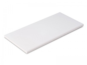 Фарфоровая плитка глазурованная 12,5х25 см, белая